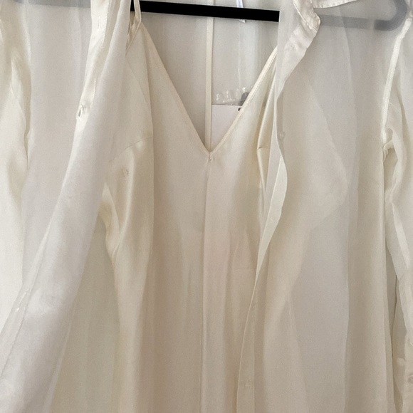 Free People Renata Slip Dress Set in Meridian Moon - Picture 8 of 12